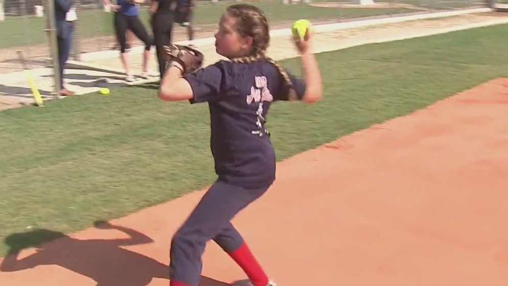 Little League fields for girls